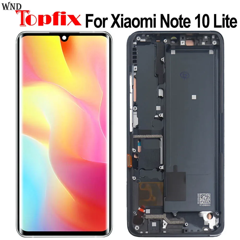 Xiaomi Mi Note 10 Lite Ekran Dokunmatik SOFT OLED Kalite Ekran Çıtasız (Çerçevesiz)