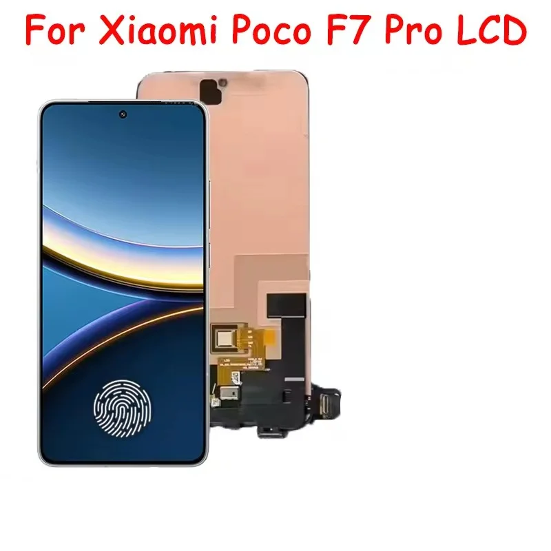 Xiaomi Poco F7 Pro Ekran Dokunmatik SOFT OLED Kalite Ekran Çıtasız (Çerçevesiz)