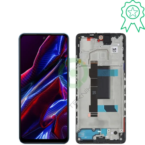 Xiaomi Poco X5 Pro 5G Çıtalı Ekran Dokunmatik Siyah A Plus Kalite Ürün