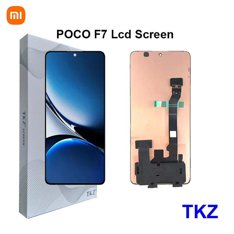 Xiaomi Pococo F7 Ekran Dokunmatik SOFT OLED Kalite Ekran Çıtasız (Çerçevesiz)