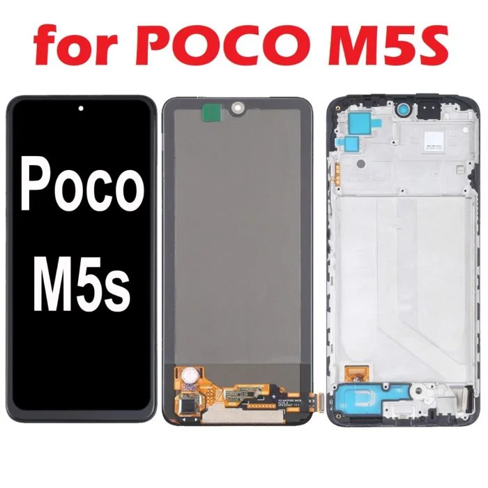 Xiaomi Pococo M5s Ekran Dokunmatik OLED Çıtasız (Çerçevesiz)