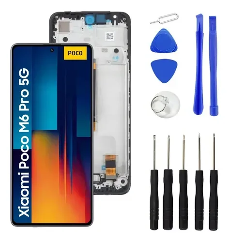 Xiaomi Pococo M6 Pro 5G Ekran Dokunmatik Orijinal Çıtasız Ürün (Çerçevesiz)