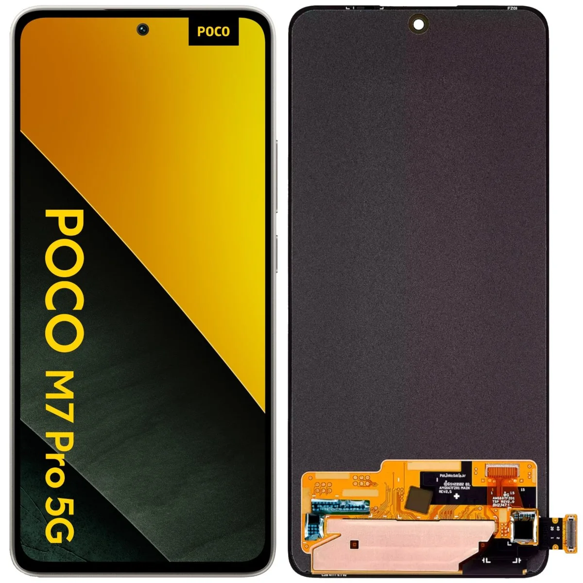 Xiaomi Pococo M7 Pro Ekran Dokunmatik A Plus Kalite Ürün Çıtasız (Çerçevesiz)