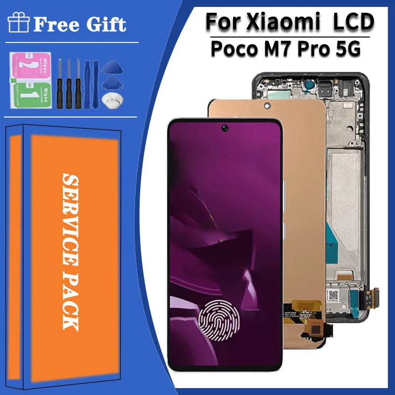Xiaomi Pococo M7 Pro Ekran Dokunmatik A Plus Kalite Ürün Çıtasız (Çerçevesiz)