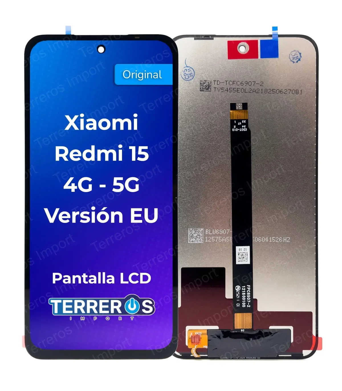 Xiaomi Redmi 15 4G Ekran Dokunmatik Orijinal Çıtasız Ürün (Çerçevesiz)