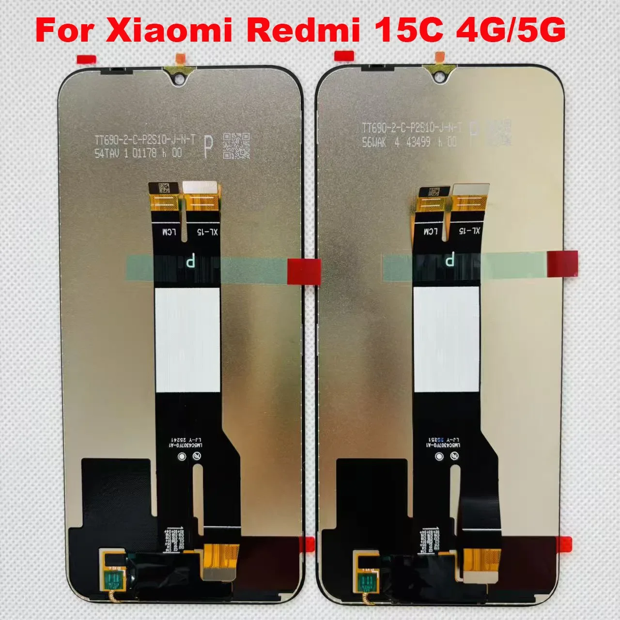 Xiaomi Redmi 15C Eu Ekran Dokunmatik Orijinal Çıtasız Ürün (Çerçevesiz)