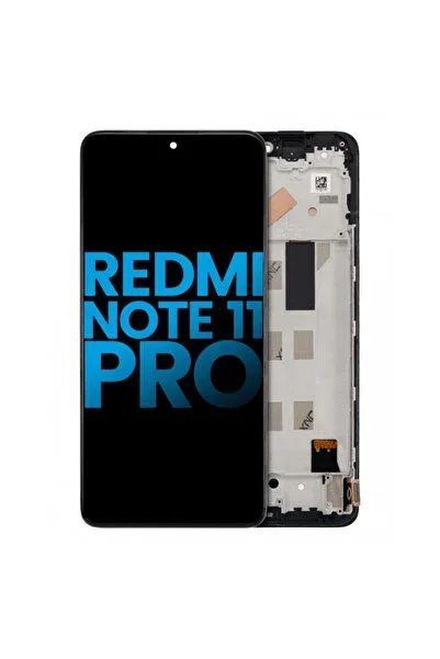 Xiaomi Redmi Note 11 4G Çıtalı Ekran Dokunmatik Siyah OLED