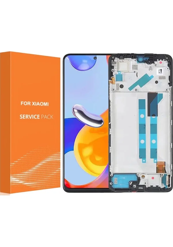 Xiaomi Redmi Note 11 Pro 4G Çıtalı Ekran Dokunmatik Siyah OLED