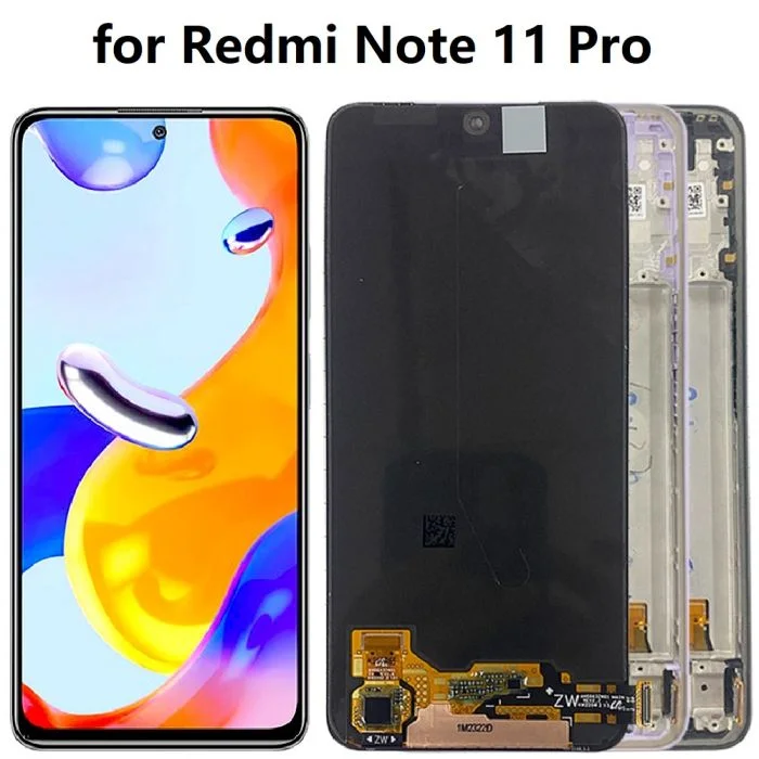 Xiaomi Redmi Note 11 Pro Plus Ekran Dokunmatik OLED 667MM Çıtasız (Çerçevesiz)