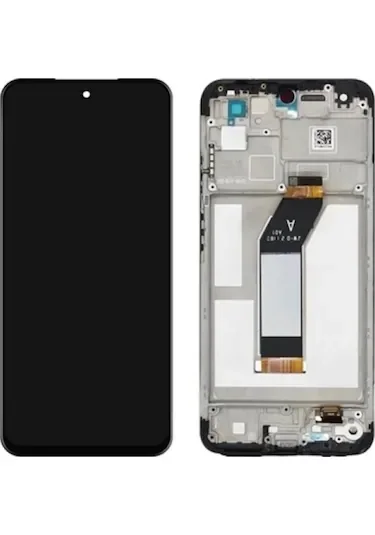 Xiaomi Redmi Note 11E Çıtalı Ekran Dokunmatik Siyah Orijinal