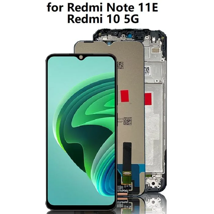 Xiaomi Redmi Note 11E Çıtalı Ekran Dokunmatik Siyah Orijinal