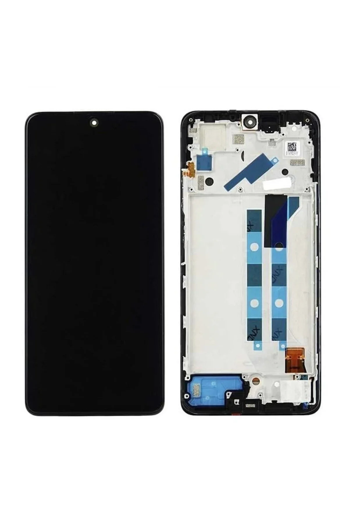 Xiaomi Redmi Note 12 Çıtalı Ekran Dokunmatik Siyah A Plus Kalite Ürün