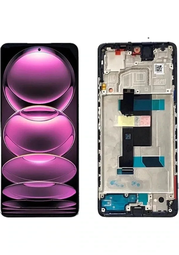 Xiaomi Redmi Note 12 Pro 4G Çıtalı Ekran Dokunmatik Siyah A Plus Kalite Ürün
