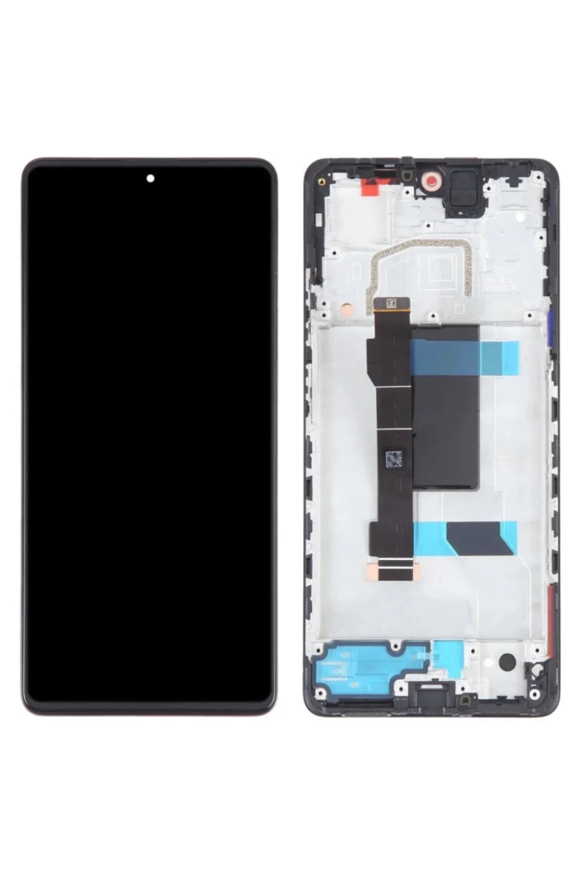 Xiaomi Redmi Note 12 Pro 4G Çıtalı Ekran Dokunmatik Siyah OLED