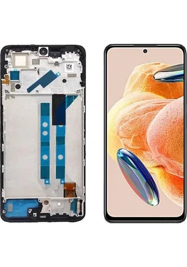 Xiaomi Redmi Note 12 Pro 4G Çıtalı Ekran Dokunmatik Siyah OLED