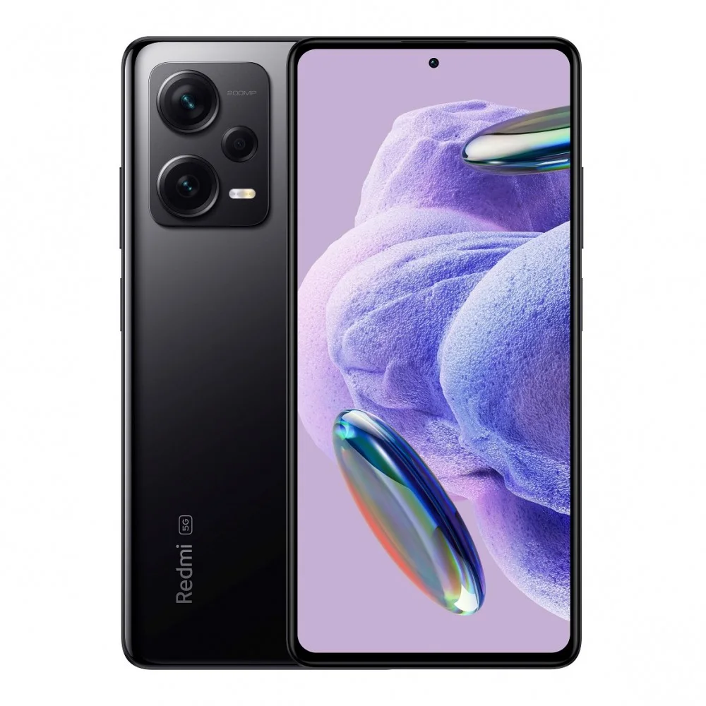 Xiaomi Redmi Note 12 Pro Plus 5G Çıtalı Ekran Dokunmatik Siyah SOFT OLED Kalite Ekran