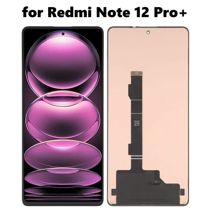 Xiaomi Redmi Note 12 Pro Plus 5G Ekran Dokunmatik SOFT OLED Kalite Ekran Çıtasız (Çerçevesiz)