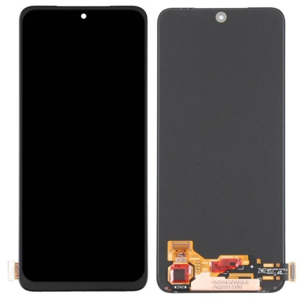 Xiaomi Redmi Note 12S Çıtalı Ekran Dokunmatik Siyah A Plus Kalite Ürün