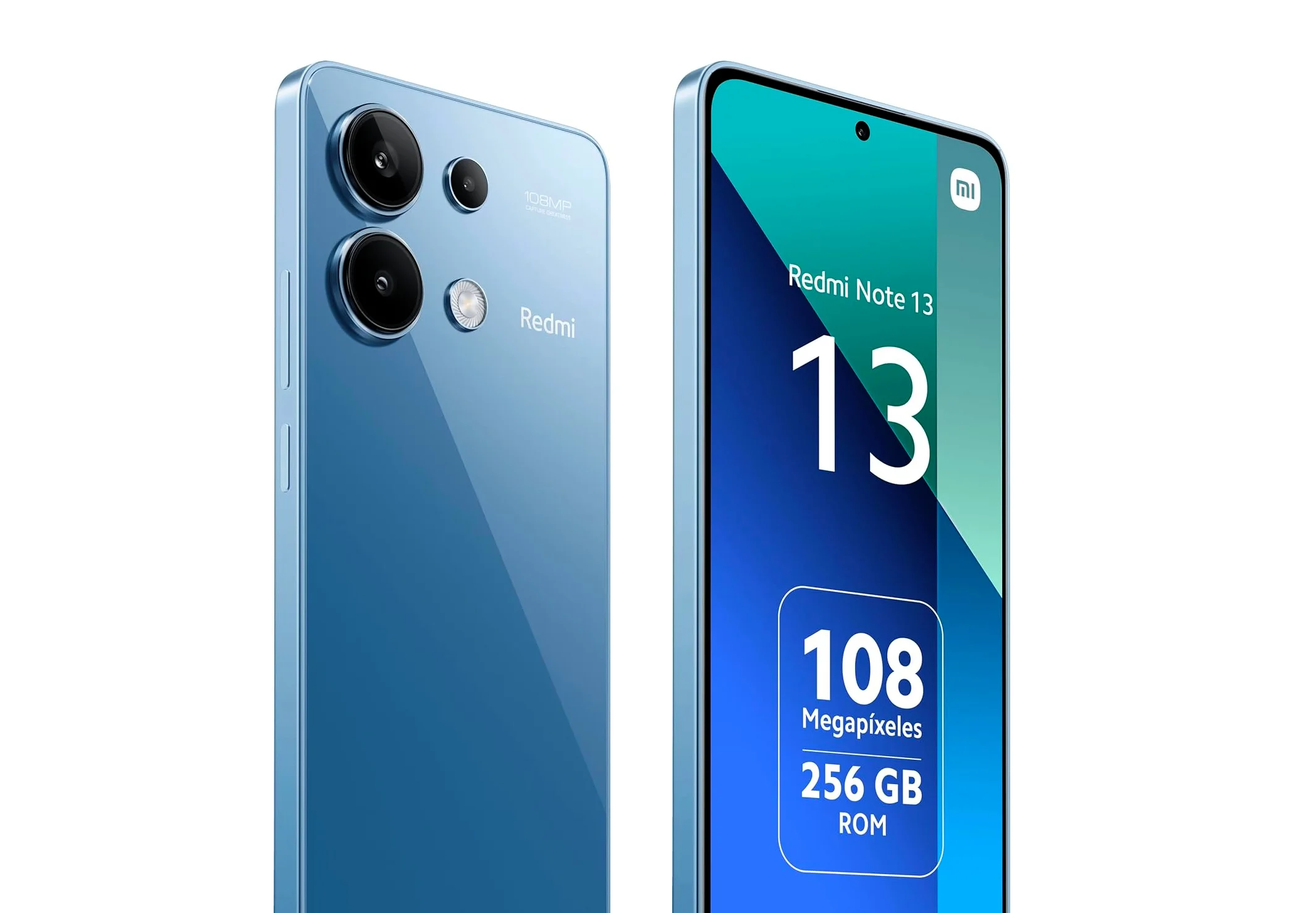 Xiaomi Redmi Note 13 4G Çıtalı Ekran Dokunmatik Mavi SOFT OLED Kalite Ekran