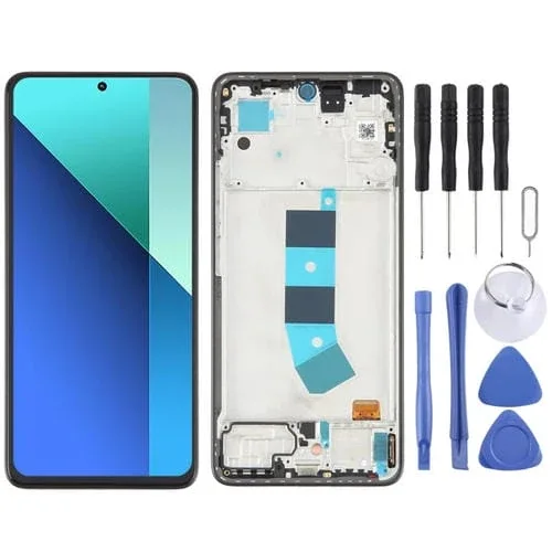 Xiaomi Redmi Note 13 4G Çıtalı Ekran Dokunmatik Yesil SOFT OLED Kalite Ekran