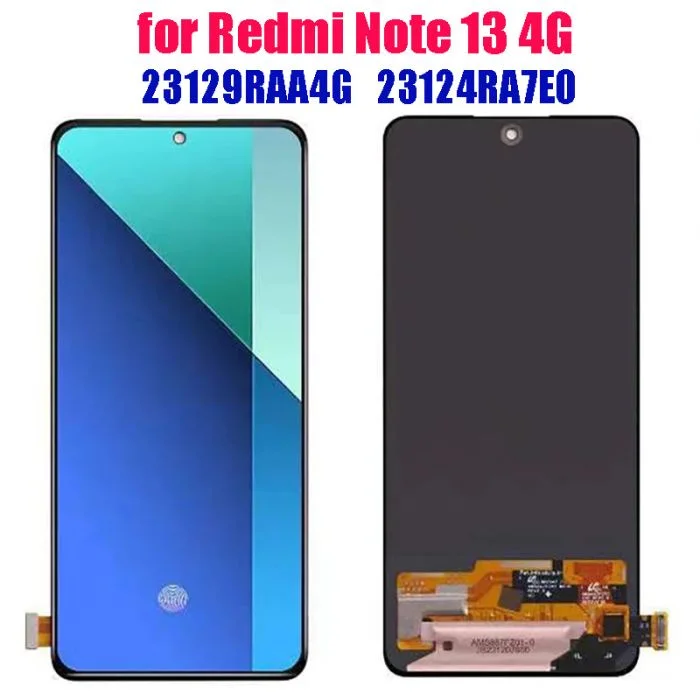 Xiaomi Redmi Note 13 4G Eu Ekran Dokunmatik A Plus Kalite Ürün Çıtasız (Çerçevesiz)