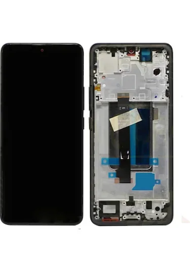 Xiaomi Redmi Note 13 Pro 4G Çıtalı Ekran Dokunmatik Mavi SOFT OLED Kalite Ekran