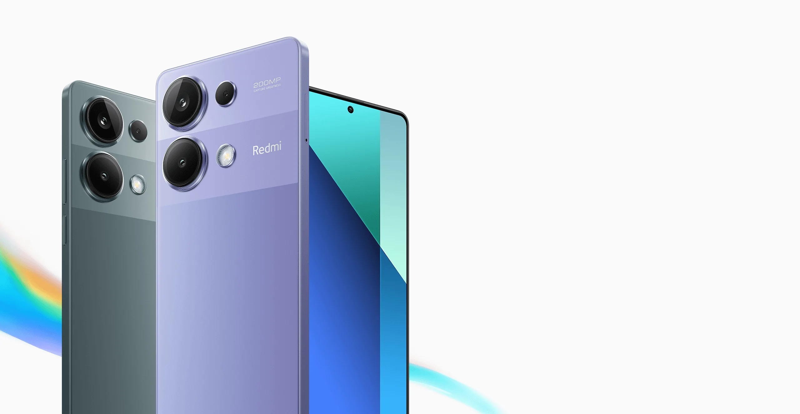 Xiaomi Redmi Note 13 Pro 4G Çıtalı Ekran Dokunmatik Mor SOFT OLED Kalite Ekran