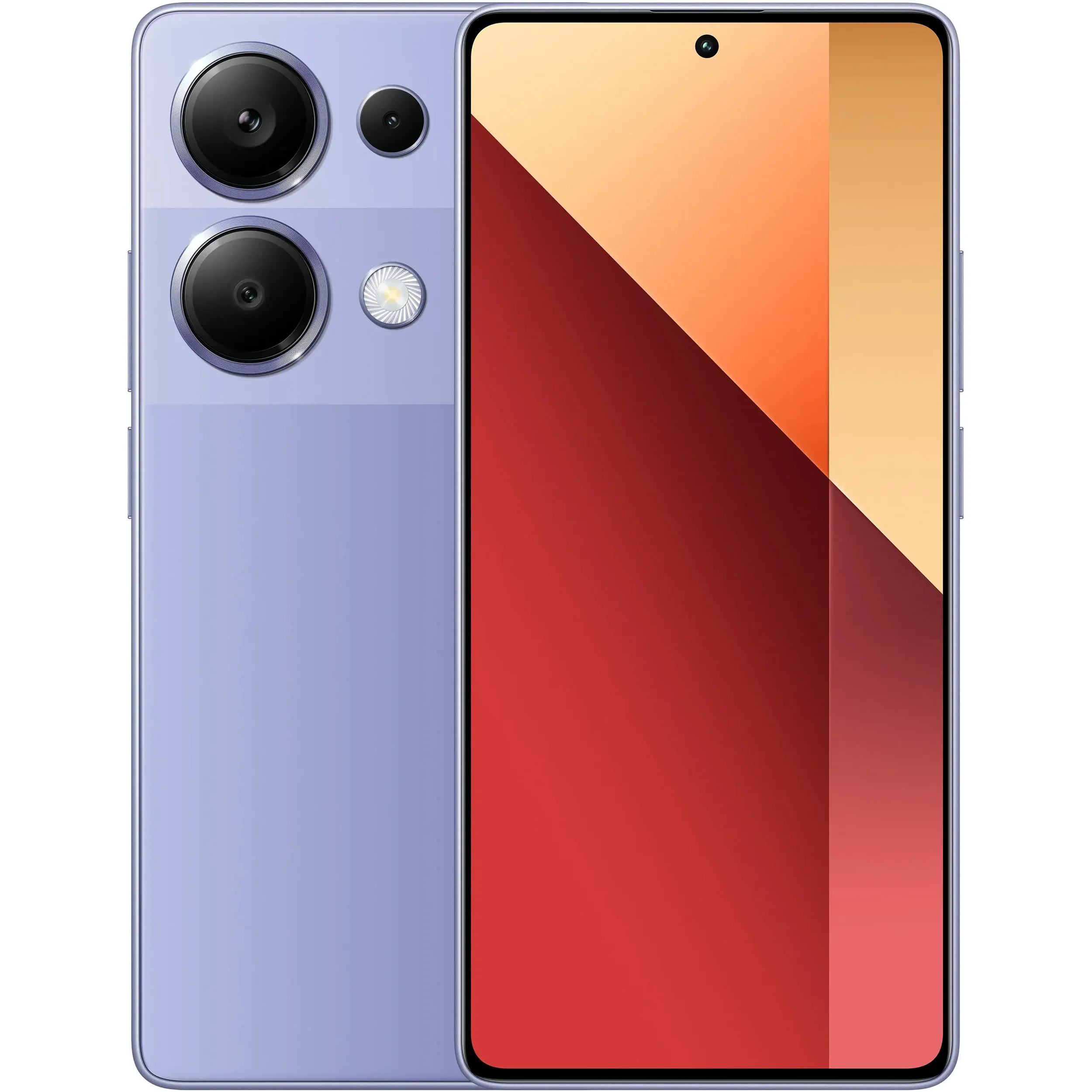 Xiaomi Redmi Note 13 Pro 4G Çıtalı Ekran Dokunmatik Mor SOFT OLED Kalite Ekran