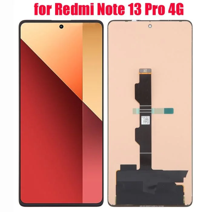 Xiaomi Redmi Note 13 Pro 4G Ekran Dokunmatik A Plus Kalite Ürün Çıtasız (Çerçevesiz)