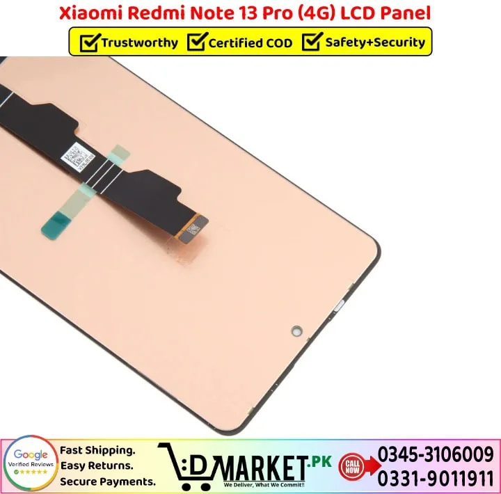 Xiaomi Redmi Note 13 Pro 4G Ekran Dokunmatik SOFT OLED Kalite Ekran Çıtasız (Çerçevesiz)