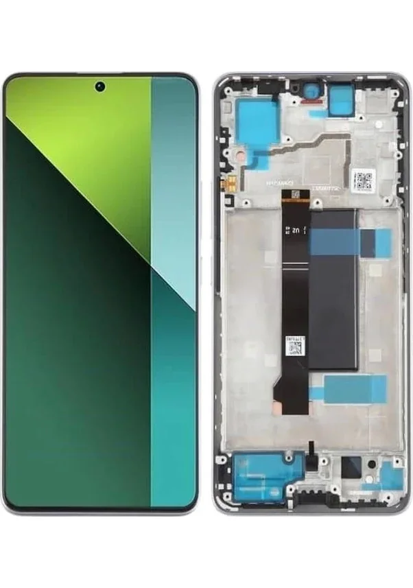 Xiaomi Redmi Note 13 Pro 5G Çıtalı Ekran Dokunmatik Beyaz SOFT OLED Kalite Ekran