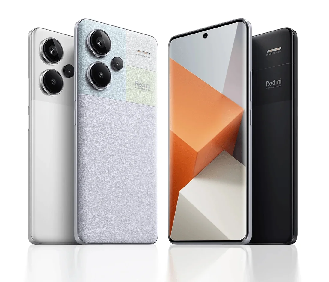 Xiaomi Redmi Note 13 Pro Plus Çıtalı Ekran Dokunmatik Silver SOFT OLED Kalite Ekran