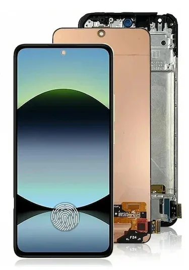 Xiaomi Redmi Note 14 4G Çıtalı Ekran Dokunmatik Siyah A Plus Kalite Ürün