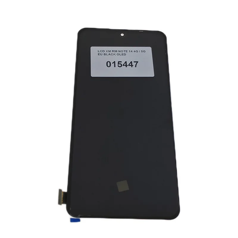 Xiaomi Redmi Note 14 4G Çıtalı Ekran Dokunmatik Siyah SOFT OLED Kalite Ekran