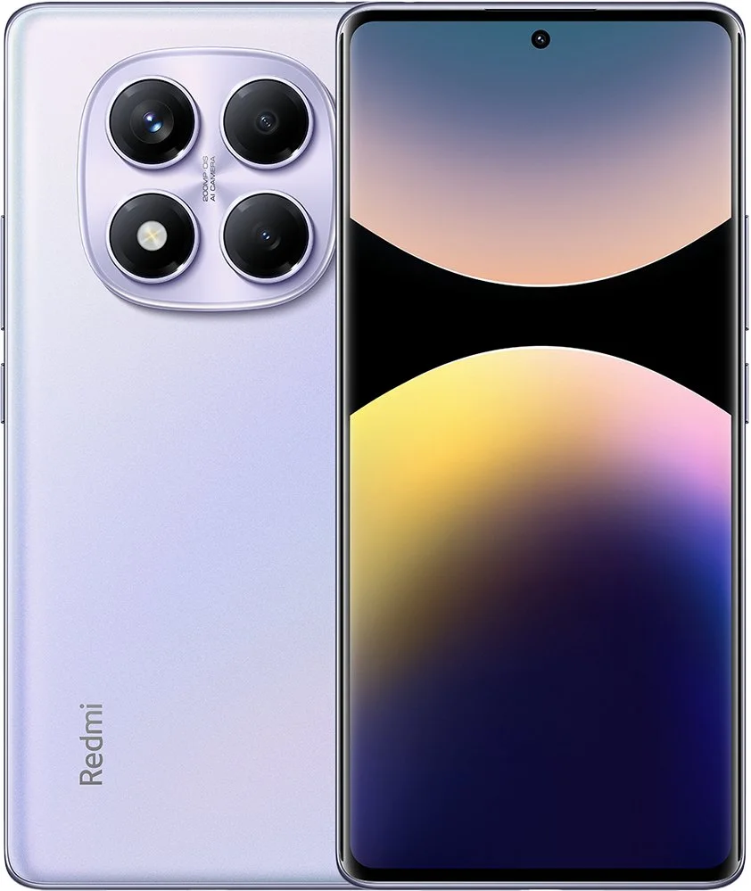 Xiaomi Redmi Note 14 Pro 4G Çıtalı Ekran Dokunmatik Mor SOFT OLED Kalite Ekran