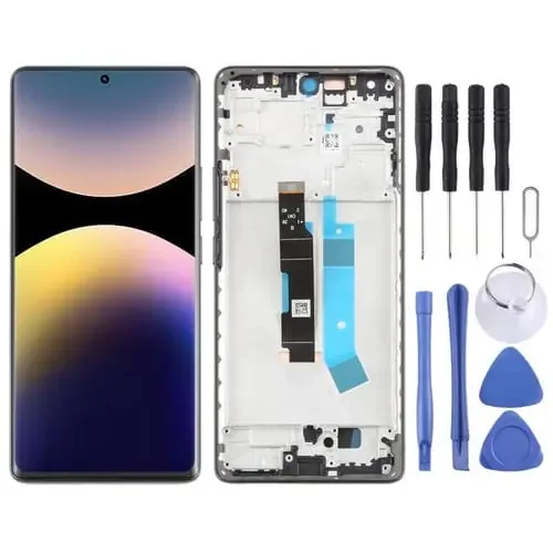 Xiaomi Redmi Note 14 Pro 4G Çıtalı Ekran Dokunmatik Siyah A Plus Kalite Ürün