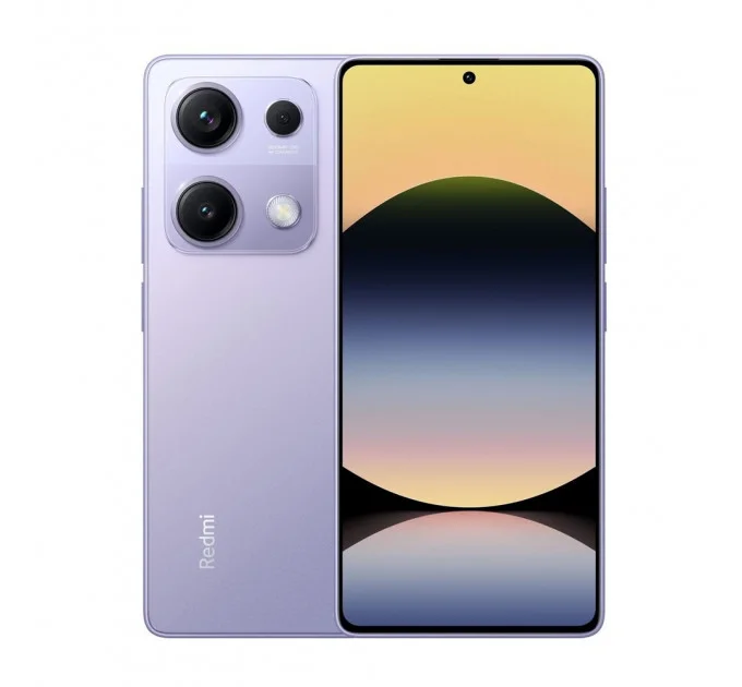 Xiaomi Redmi Note 14S 4 Çıtalı Ekran Dokunmatik Mor SOFT OLED Kalite Ekran