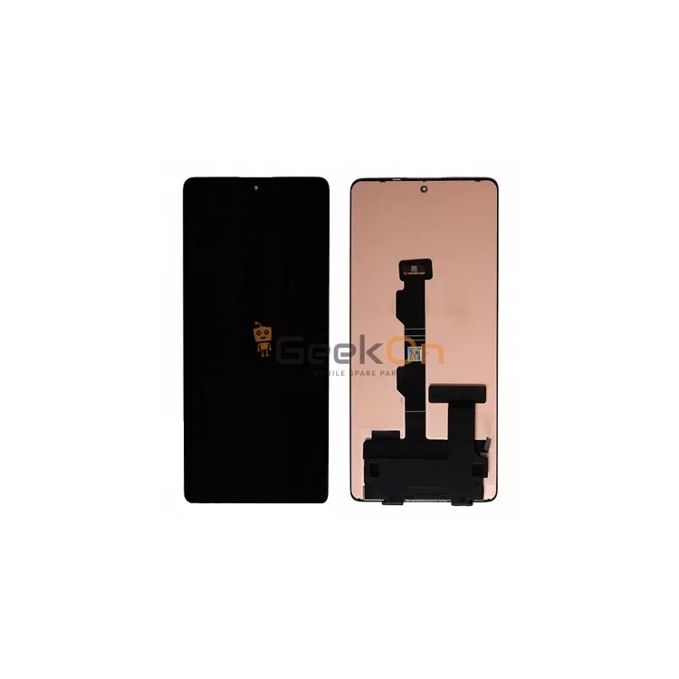 Xiaomi Redmi Note 14S 4 Çıtalı Ekran Dokunmatik Siyah SOFT OLED Kalite Ekran