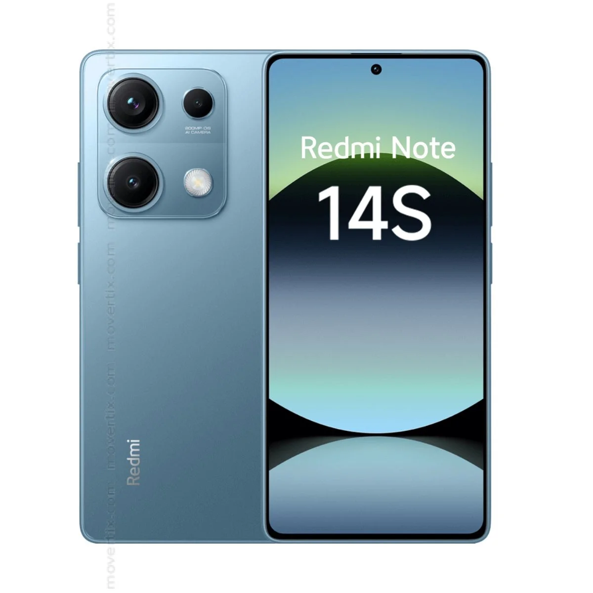 Xiaomi Redmi Note 14S 4G Çıtalı Ekran Dokunmatik Mavi SOFT OLED Kalite Ekran