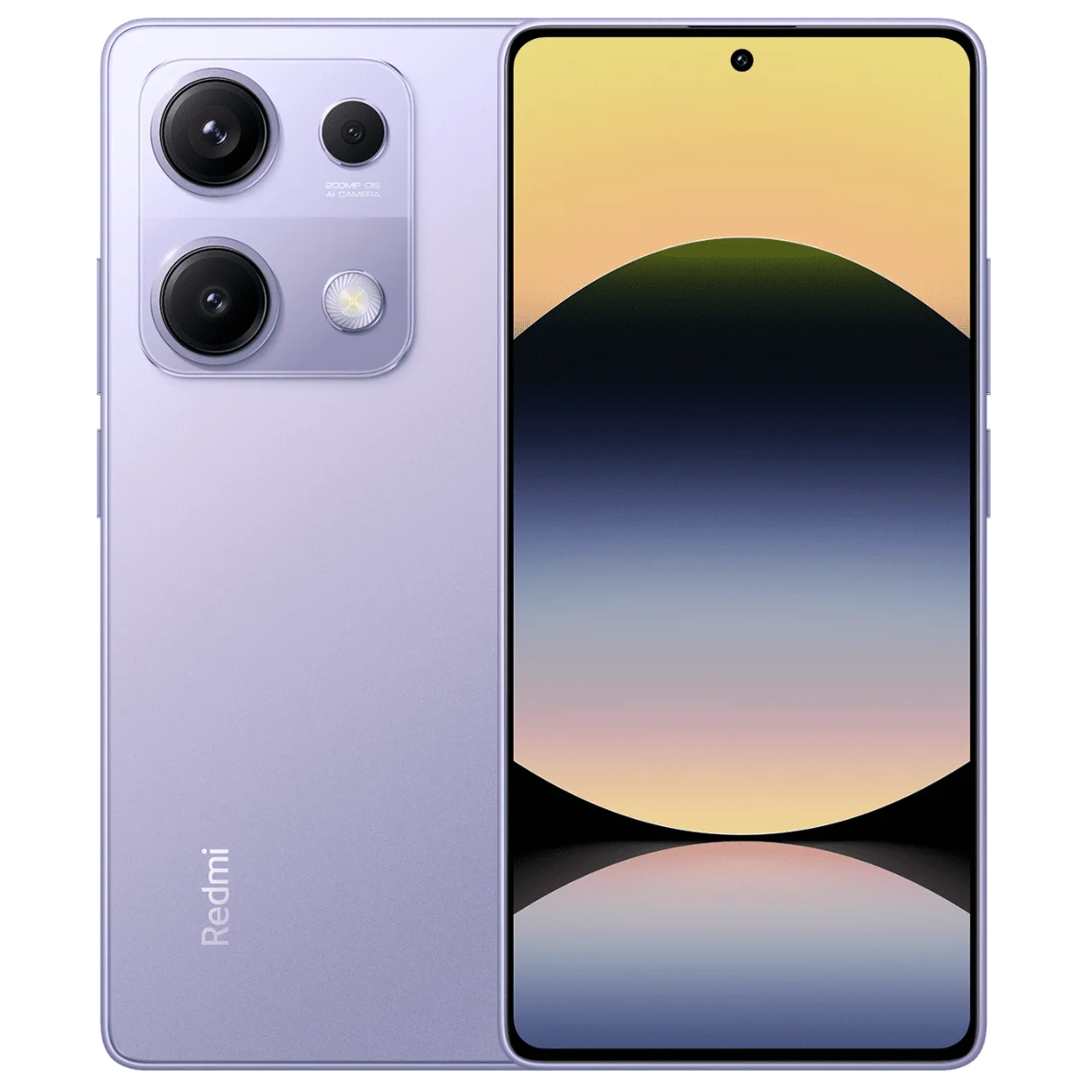 Xiaomi Redmi Note 14S 4G Çıtalı Ekran Dokunmatik Mor SOFT OLED Kalite Ekran
