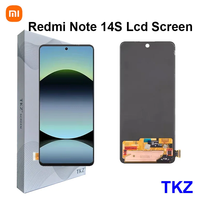 Xiaomi Redmi Note 14S Ekran Dokunmatik SOFT OLED Kalite Ekran Çıtasız (Çerçevesiz)