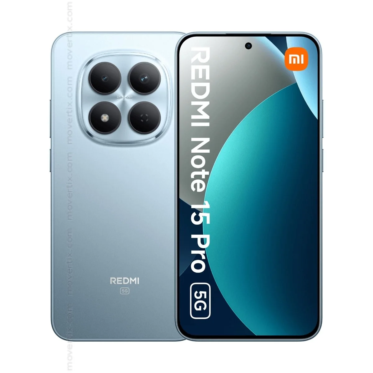 Xiaomi Redmi Note 15 Pro Plus 5G Çıtalı Ekran Dokunmatik Mavi SOFT OLED Kalite Ekran