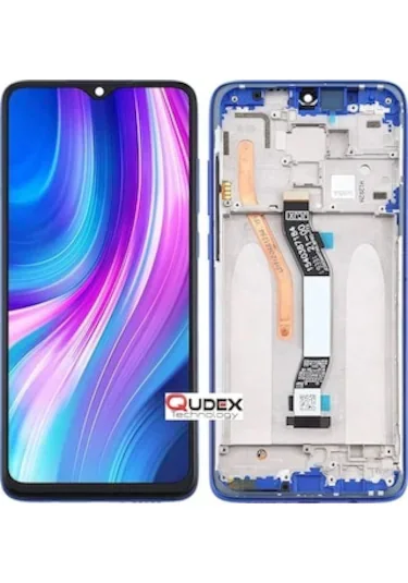 Xiaomi Redmi Note 8 Çıtalı Ekran Dokunmatik Mavi Orijinal