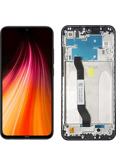 Xiaomi Redmi Note 8 Çıtalı Ekran Dokunmatik Mavi Orijinal