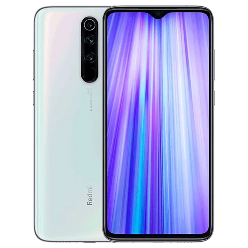 Xiaomi Redmi Note 8 Pro Çıtalı Ekran Dokunmatik Mavi Orijinal