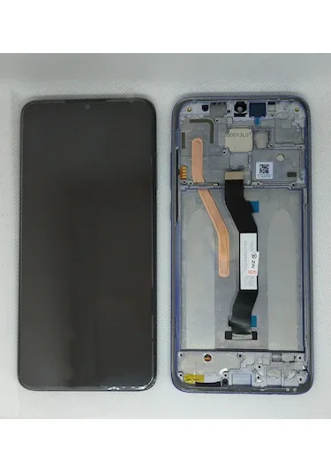 Xiaomi Redmi Note 8 Pro Çıtalı Ekran Dokunmatik Silver Orijinal