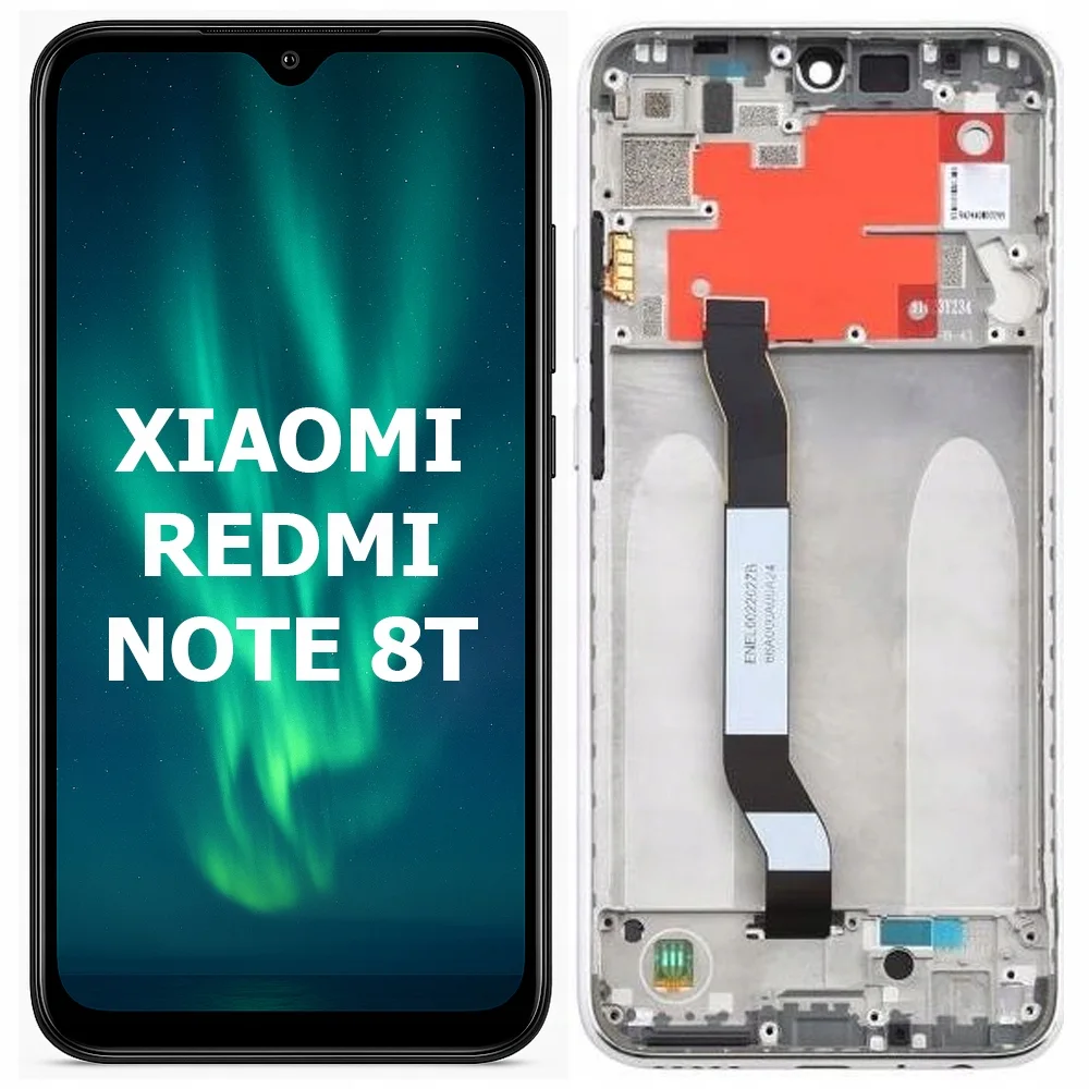 Xiaomi Redmi Note 8T Ekran Dokunmatik Orijinal Çıtasız Ürün (Çerçevesiz)