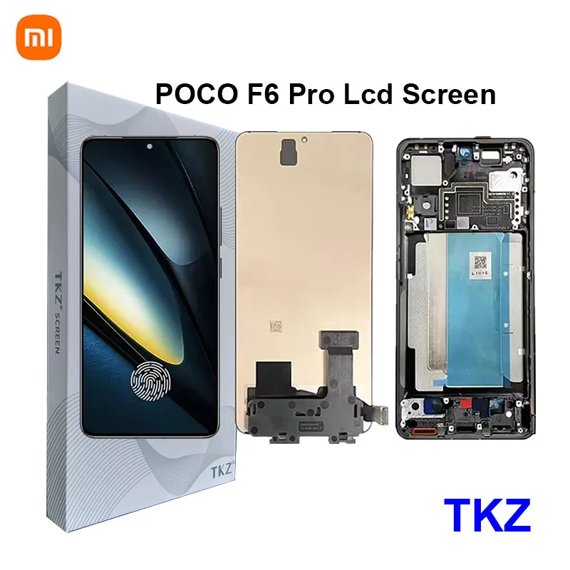 Xiaomi Redmi Poco F6 Pro Ekran Dokunmatik SOFT OLED Kalite Ekran Çıtasız (Çerçevesiz)