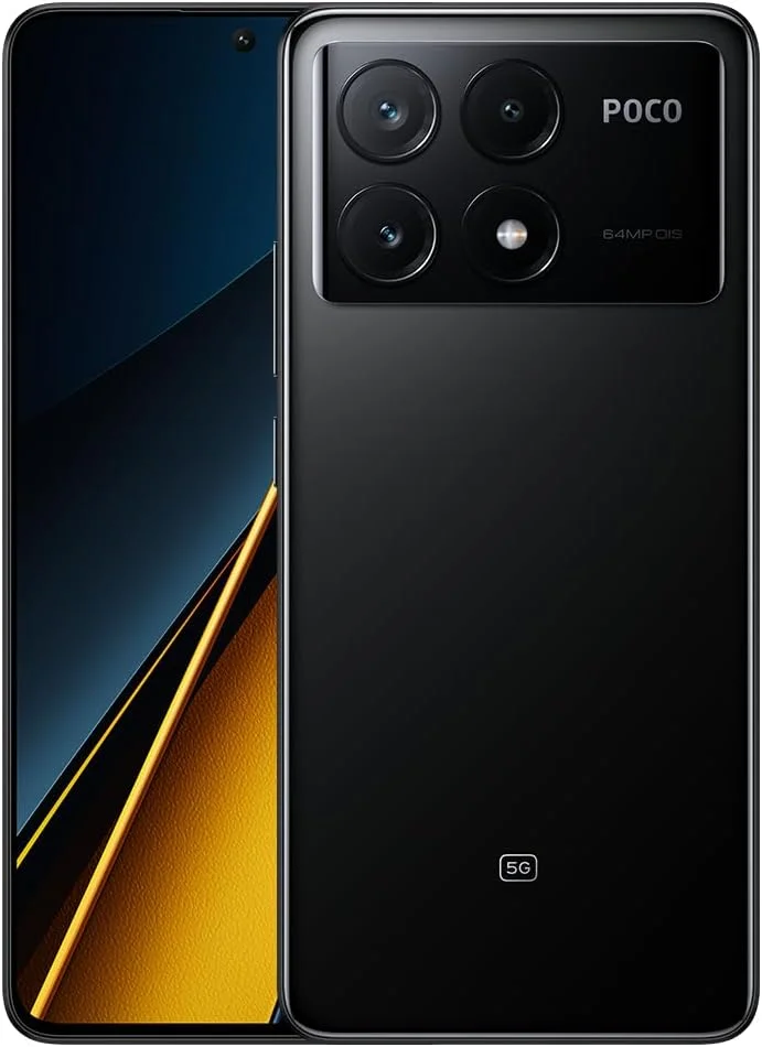 Xiaomi Redmi Poco X6 Pro Çıtalı Ekran Dokunmatik Siyah SOFT OLED Kalite Ekran