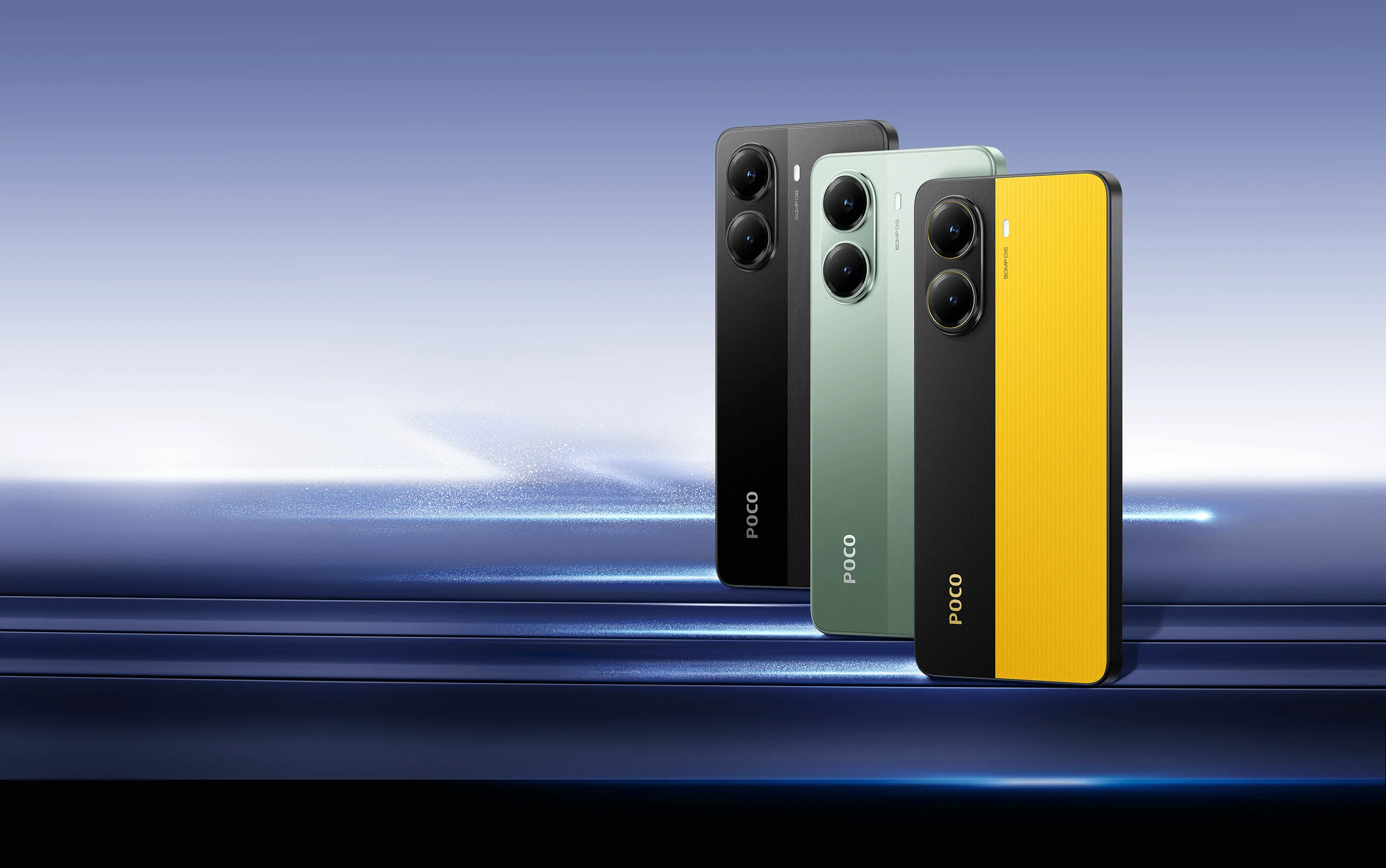 Xiaomi Redmi Poco X7 Pro Çıtalı Ekran Dokunmatik Mavi SOFT OLED Kalite Ekran